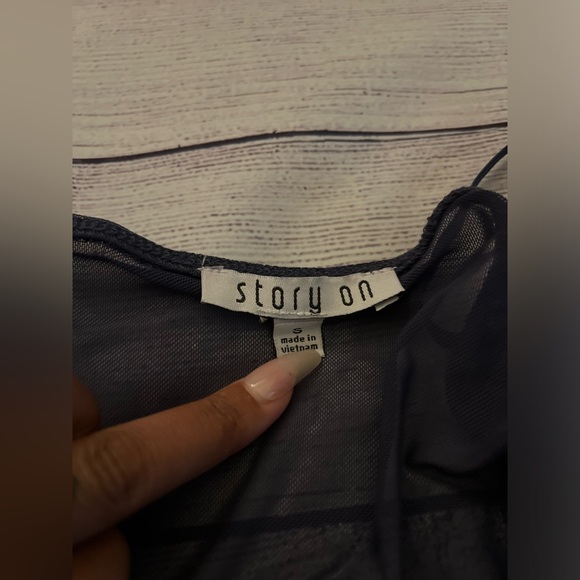 Fashinova Cute💙Ruched Romper! NEW without tags! Still in plastic wrapping. - Picture 6 of 10